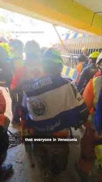 Man rescued after eight days under rubble in Venezuela