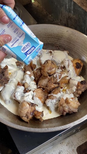 Creamy Chicken Mushroom ft nopetsallowed enjoyer #nopetsallowed #creamychickenmushroom #fyp