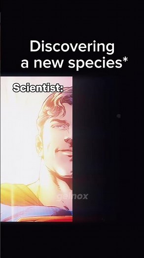 POV: discovering a new species | starman superman