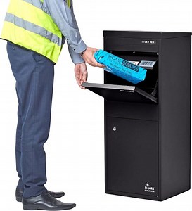 Smart Parcel Box™ Pakketbrievenbus – Grote Pakketbox / Pakketkluis – Gegalvaniseerd... | bol