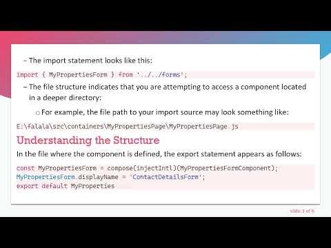 Solving the Attempted Import Error in Your React App