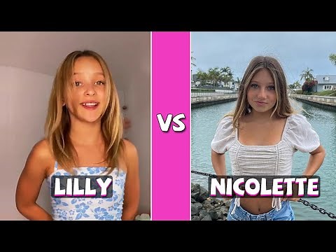 Lilly Ketchman Vs Nicolette Durazzo TikTok Dance Compilation (July 2021)