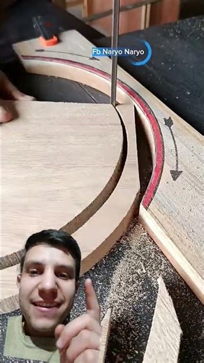 Technique for Making Round Pieces of Wood. Brilliant Idea. #woodworking #ideas