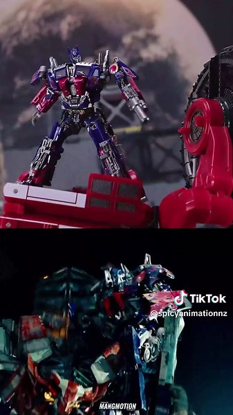 Optimus Prime Stop Motion Animation with Transformers