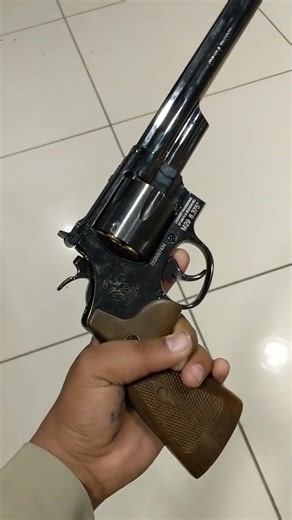 The Most Powerful Airgun (Smith & Wesson M29 Review) #airsoft #revolver357 #shortsfeed #explore