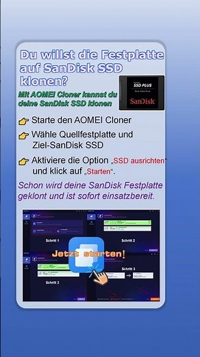 Alte Festplatte auf SanDisk SSD klonen – einfach erklärt!#sandisk #disk #hdd #clonewars