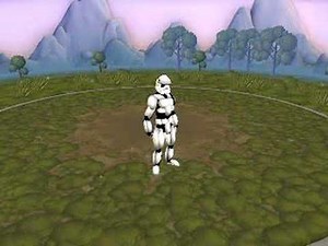 Spore Creature Creator Video of a Stormtrooper