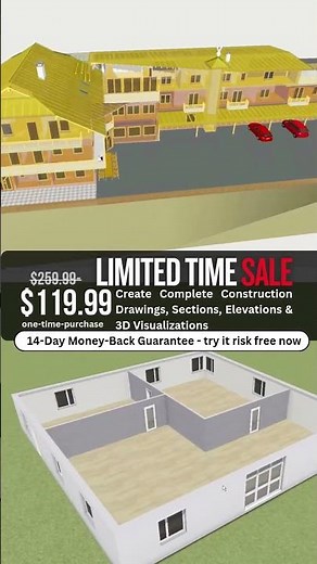 Create Floor Plans, 3D Models & Construction Drawings #construction #architecturalsoftware #home