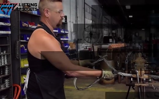 Extreme Fast Steel Wire Rope Production Process - Incredible Wire Rope Splicing