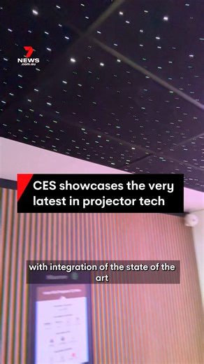 CES showcases the latest in projector and robotic technology in Las Vegas. Tech Editor Shaun White shows off some of his top picks from this year. #CES2025 #ces2025lasvegas #technology #tech #techtok #CES #7NEWS | 7NEWS Australia