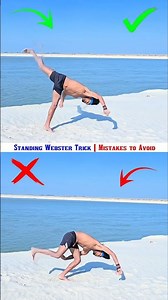 Standing Webster Mistake Tutorial #shorts #Websterflip #backflip #frontflip #tutorial