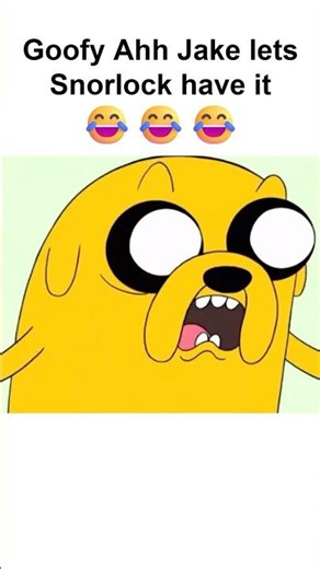 Goofy Ahh Jake lets Snorlock have it #goofyahh #goofyahhmemes #adventuretime #cartoonnetwork