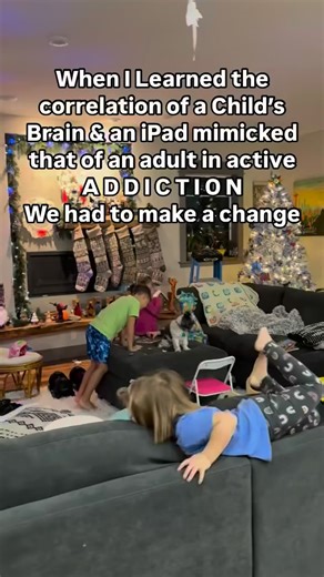 Don’t think for a second I’m joking. A CHILD’s 🧠 ON IPADs is similar of that to an addict with alcohol. That dopamine chasing high- and ohhhh the DETOX when you take it away- I KNOW YOU KNOW what behavior I’m talking about. I ignored this bc iPads were a really convenient break for me and my partner in parenthood. And all those reels and parents saying “it helps my neurotypical child”. And maybe it does- I believe you- but for MINE- I wasn’t allowing it. It’d allow no fighting while we prepped 