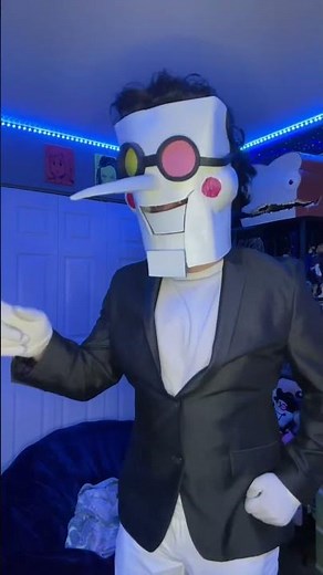 Spamton sounds familiar 🤔 #spamton #deltarune #gaming #cosplay #funny #jimmyneutron