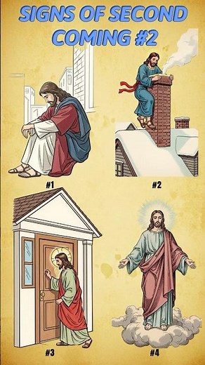 Signs of Jesus' second coming. Is Christ coming soon? #jesuschrist #secondcoming