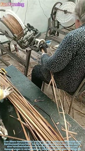 Das Spalten von Bambus: Präzise Streifen herstellen