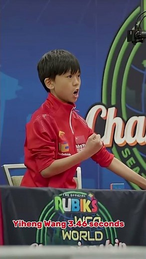 Yiheng Wang’s FASTEST Rubik’s cube solve of the world Championship 2025
