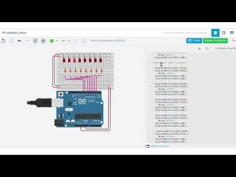 Reto 2: Secuencia de leds con programación ARDUINO