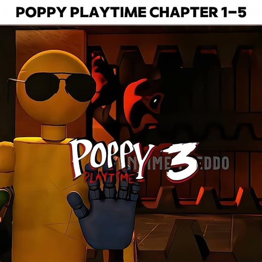 poppy playtime every chapter #poppyplaytime #fyp#capcutedit #viralshorts #likeandsubscribe