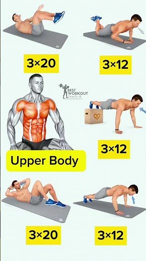 Ultimate Upper Body Workout | Chest, Back, Arms & Shoulders