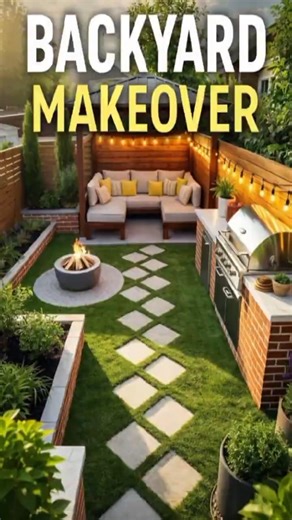 Backyard Makeover Transformation | Luxury Gazebo & Outdoor Kitchen Reveal | #viral #beautiful