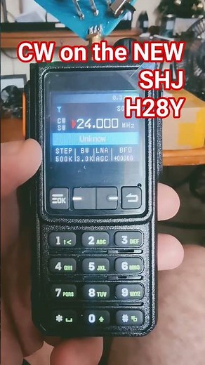 “Listening to Morse Code (CW) with the SHJ H28Y Shortwave Radio”