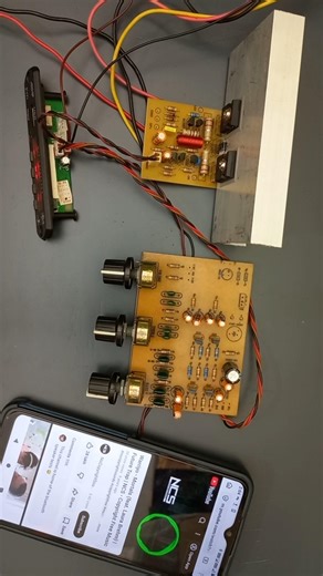 LJ504 Amplifier Board Testing TIP142 147 / Full making video with PCB in channel