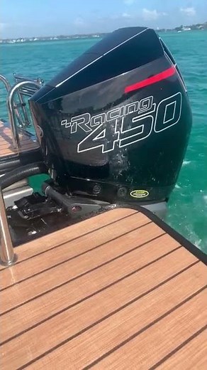 What does a Mercury Racing Engine Sound Like? | Harris Pontoon Boats | #Shorts