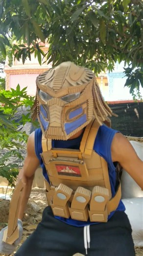 #Show a Predator cardboard #fakegun #predator #toyguns