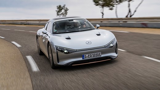 Mercedes EQXX (2022): vollelektrisch 1000 km ohne Ladestopp - AUTO BILD