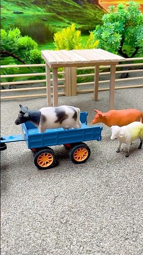 Mini cow shed roof project diy tractor video #384