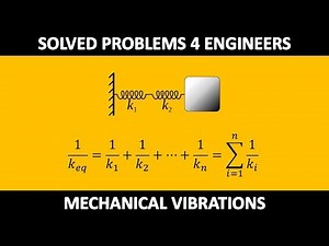 Derivation of the Equivalent Stiffness Formula for Springs in Series