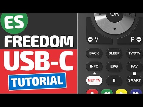 Cómo programar el mando universal "Freedom USB-C" (1en1 - 2en1 - 4en1)