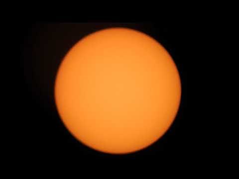 P900 camera with a solar filter