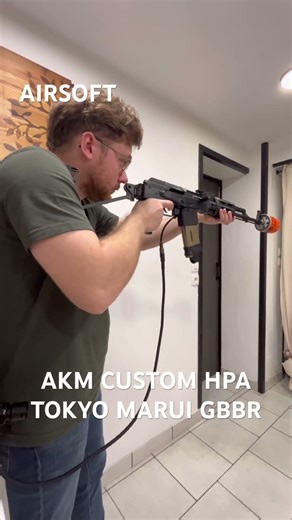 AIRSOFT AKM CUSTOM HPA TOKYO MARUI GBBR