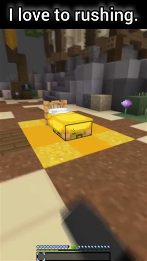 Best rush? #hivebedwars #asmr #mcbe #4K #minecraft #texturepack