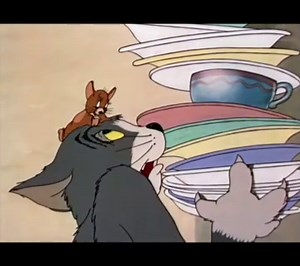 Puss Gets the Boot -Tom And Jerry (1940)