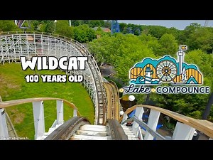 Wildcat wooden coaster at Lake Compounce - Bristol, Connecticut