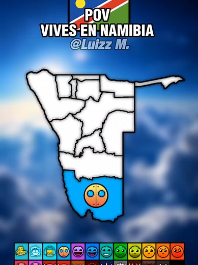 Respuesta a @el.argentino641 Pov: Vives en Namibia 🇳🇦 #mapas #mapping #Namibia #geography #fyp