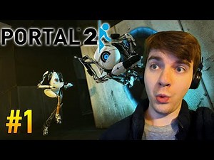Reunited with Glados! Portal 2 Full Walkthrough Part 1