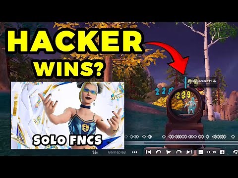 Spectating A HACKER Solo FNCS (Aimbot + Wall Hacks) …Will he get banned?