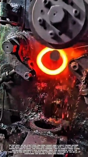Hot Steel Ring Forging Process – Powerful Industrial Technique!.