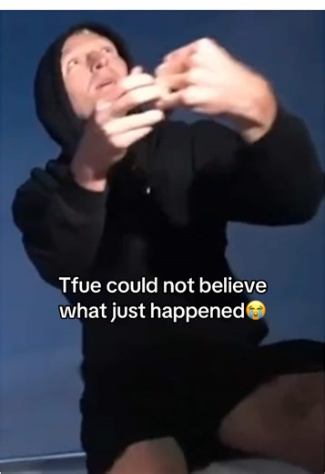 Tfue's Hat Blown Away by Wind