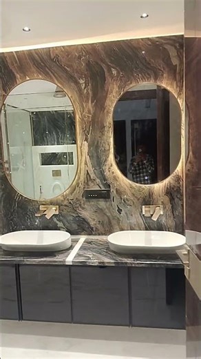 metal frame LED mirror