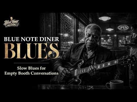 Blue Note Diner Blues | Slow Blues for Empty Booth Conversations | Blue Hour Revival