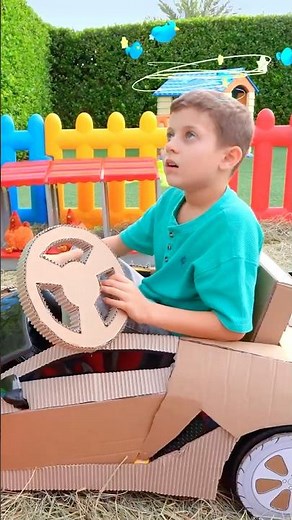 Coche de cartón 🚗 ¡Algo salió mal!
