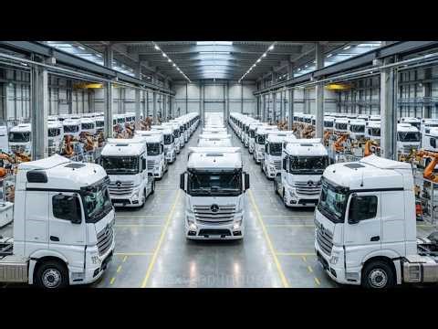 How Mercedes‑Benz Trucks Are Manufactured | Inside the German Heavy Truck Factory (Full Process)