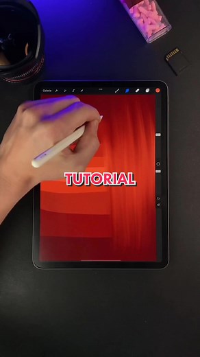 10 Sekunden Tutorial ♥️ die Haare #procreatetutorial #ipadart #procreate #easydrawing