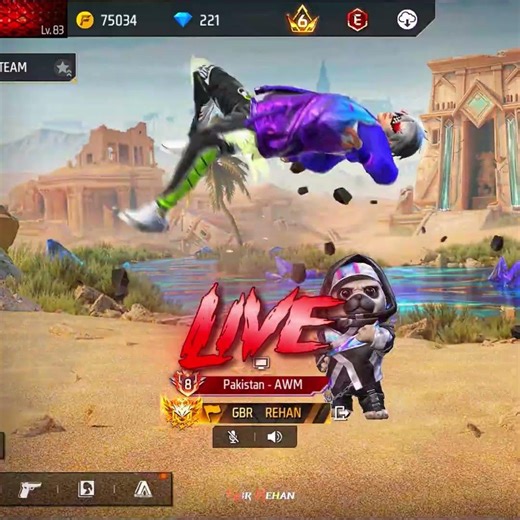 GBR Rehan meets V Badge GM Bhai 86 😈 #freefire #freefireshorts #shortsfeed