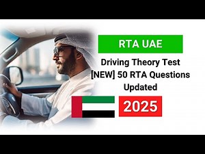 FREE UAE Driving Theory Test 2025 [NEW] 50 RTA Questions and Answers